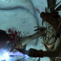 Хетра убивает разбойницу The Elder Scrolls V: Skyrim (1280x720px, 186.4Kb)