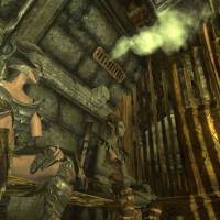 Хетра и Лидия в двемерских развалинах The Elder Scrolls V: Skyrim (1280x720px, 417.7Kb)