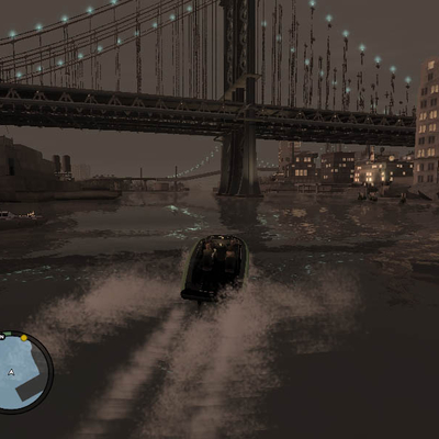 Заплыв на катере Grand Theft Auto (800x600px, 78.7Kb)