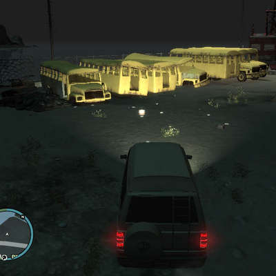 Кладбище школьных автобусов Grand Theft Auto (800x600px, 64.0Kb)