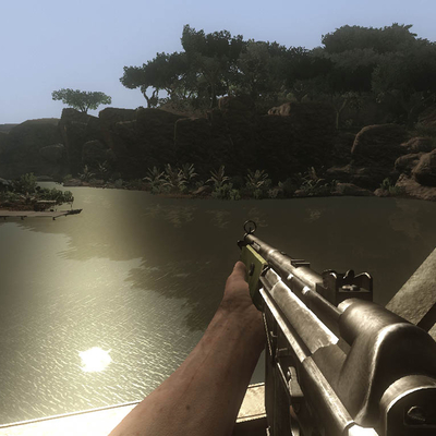 Обзор с моста на реку Far Cry (1024x768px, 124.2Kb)