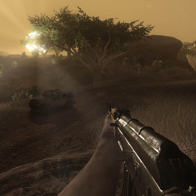 Реалистичные объемные лучи Far Cry (1024x768px, 119.3Kb)