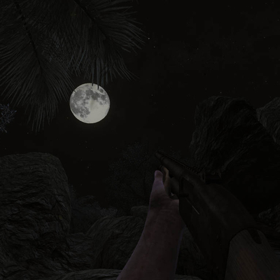Лунная ночь в Африке Far Cry (1024x768px, 67.9Kb)